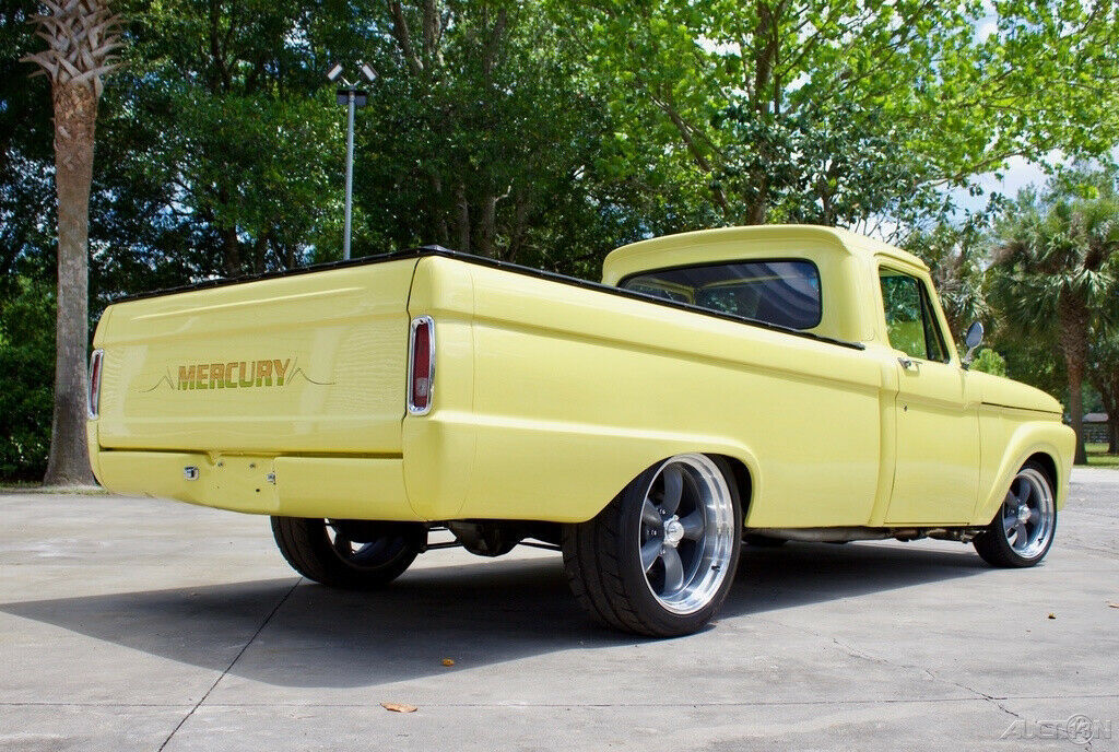 1965 Yellow Ford F-100 Pickup Truck