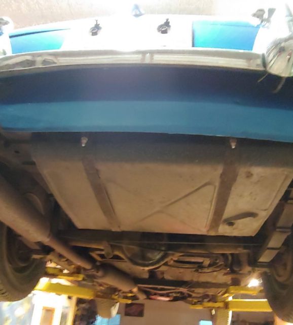 1965 Blue MG MGB Convertible