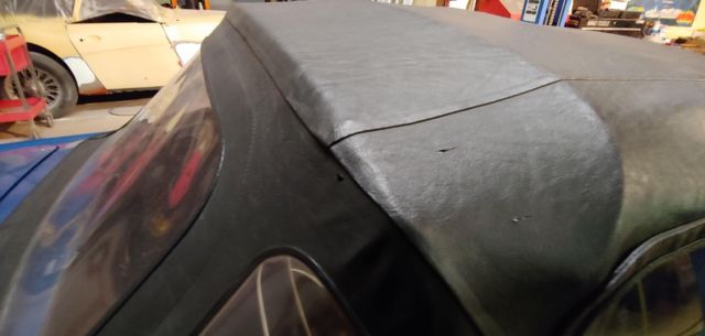 1965 Blue MG MGB Convertible