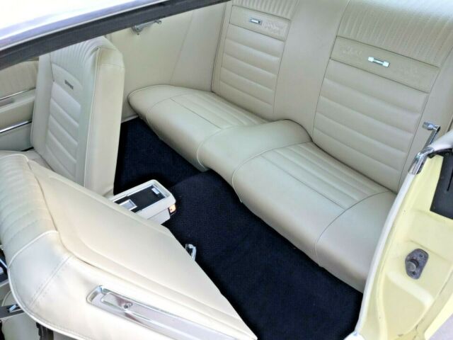 1965 Yellow Ford Mustang 2 door