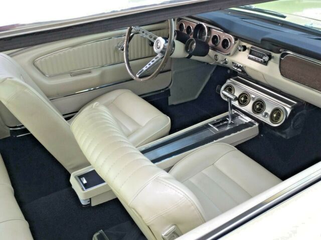 1965 Yellow Ford Mustang 2 door