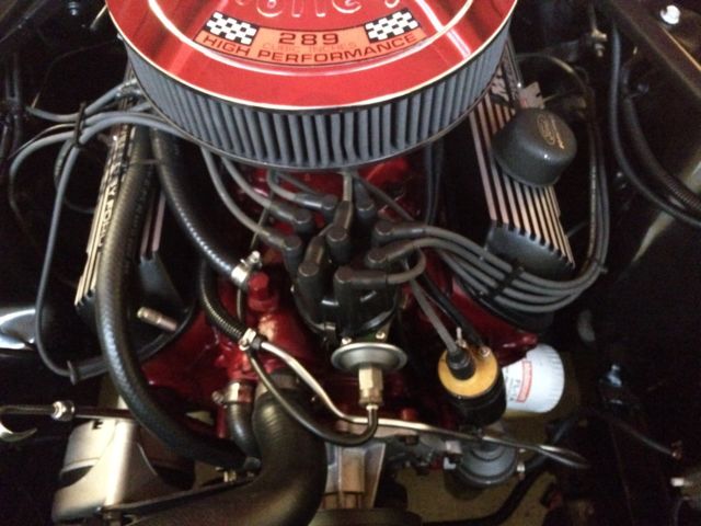 1965 Red Ford Mustang Convertible