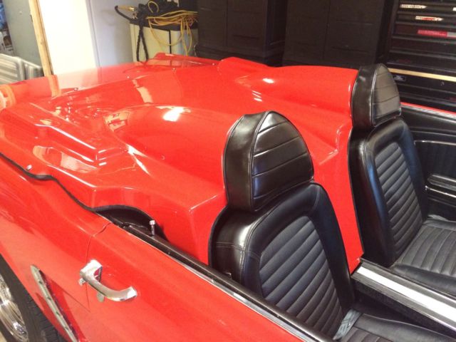 1965 Red Ford Mustang Convertible