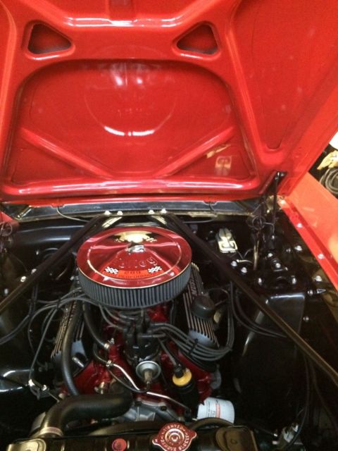 1965 Red Ford Mustang Convertible
