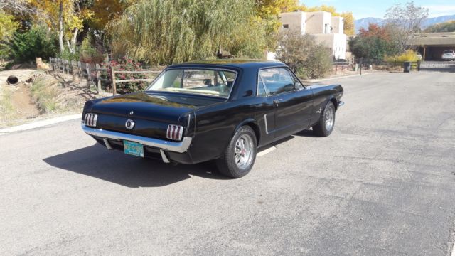 1965 Black Ford Mustang Coupe