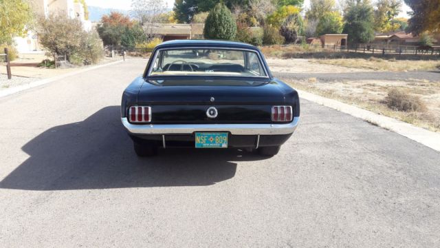 1965 Black Ford Mustang Coupe