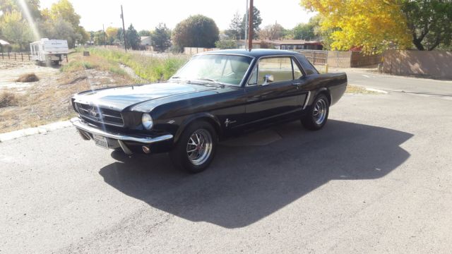 1965 Black Ford Mustang Coupe