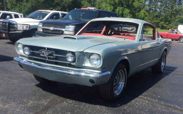 1965 Red Ford Mustang Coupe