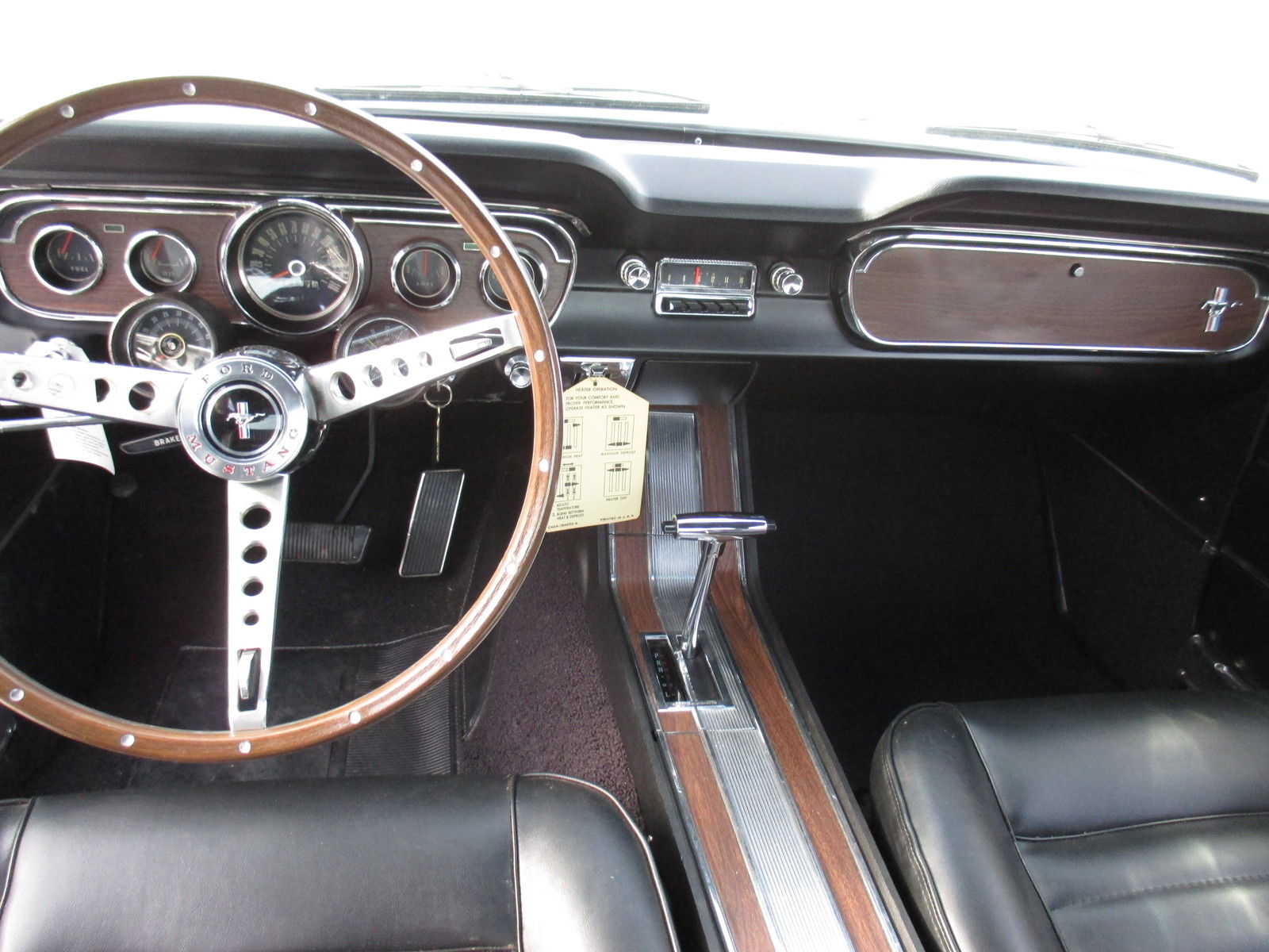 1965 Green Ford Mustang Fastback