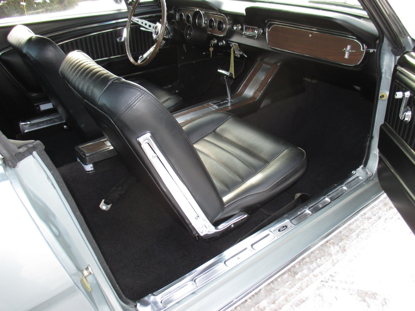 1965 Green Ford Mustang Fastback