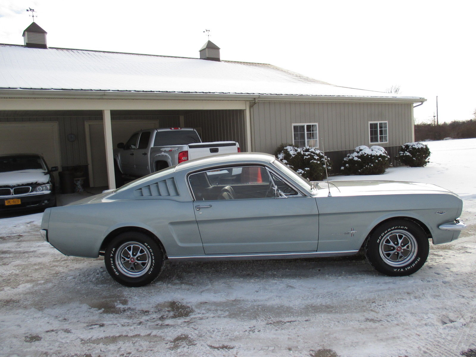 1965 Green Ford Mustang Fastback