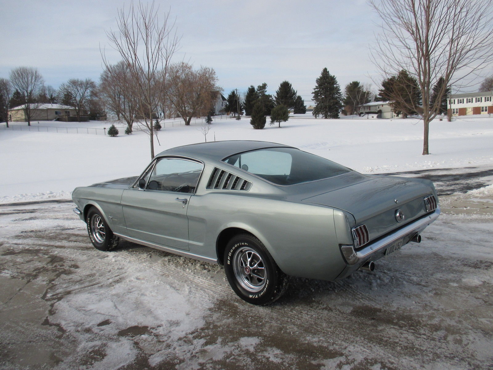 1965 Green Ford Mustang Fastback