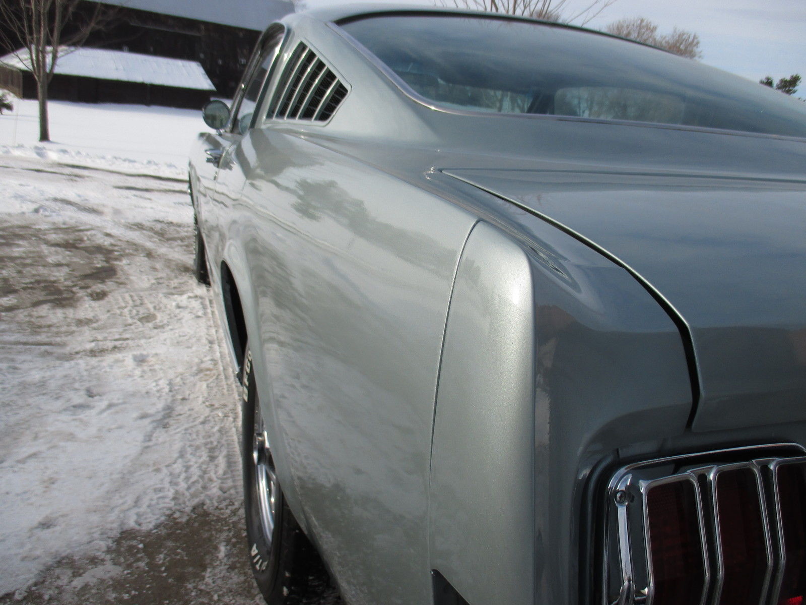 1965 Green Ford Mustang Fastback