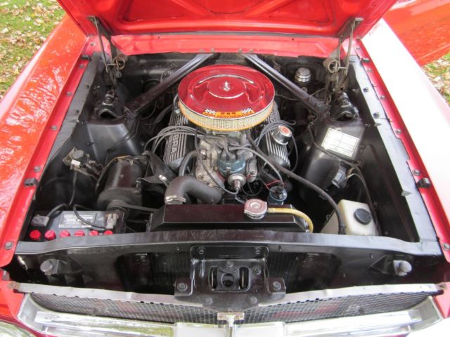 1965 Red Ford Mustang Convertible