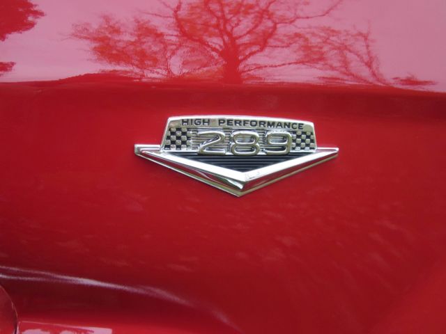 1965 Red Ford Mustang Convertible