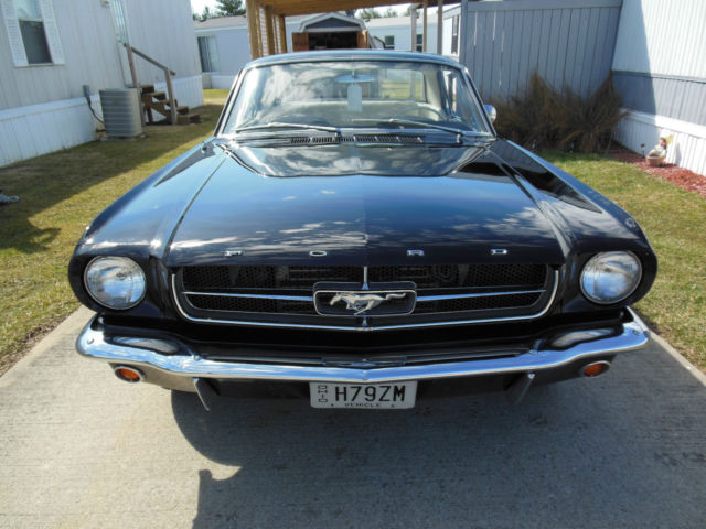 1965 RAVEN BLACK Ford Mustang Coupe