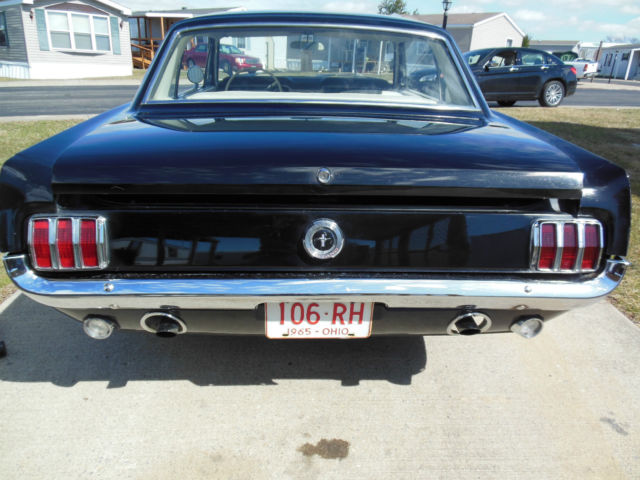 1965 RAVEN BLACK Ford Mustang Coupe