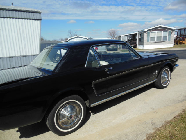 1965 RAVEN BLACK Ford Mustang Coupe