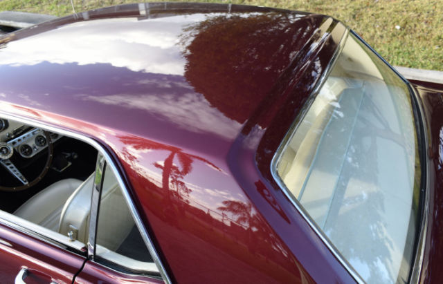 1965 Burgundy Ford Mustang