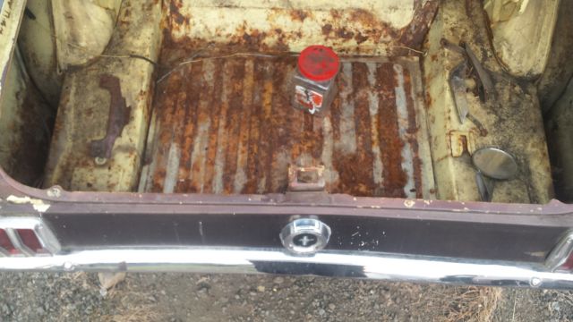 1965 brown Ford Mustang hardtop couple