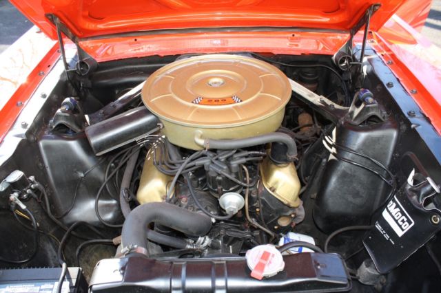 1965 Red Ford Mustang Convertible