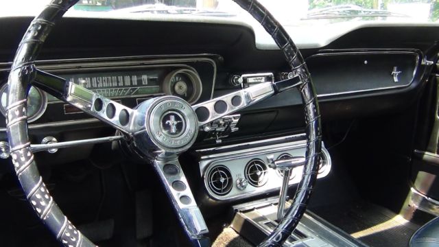 1965 Yellow Ford Mustang Coupe