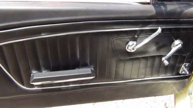 1965 Yellow Ford Mustang Coupe