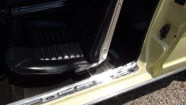 1965 Yellow Ford Mustang Coupe