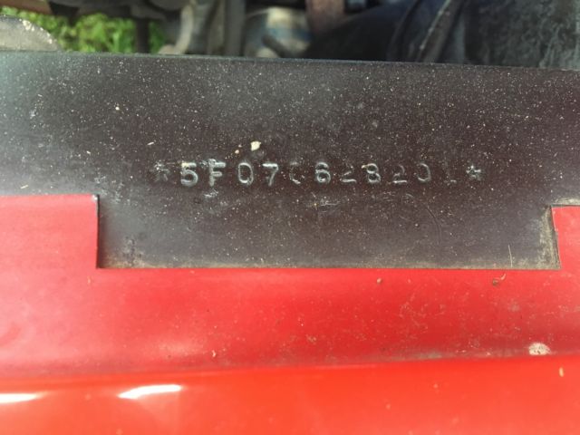 1965 Red Ford Mustang Coupe