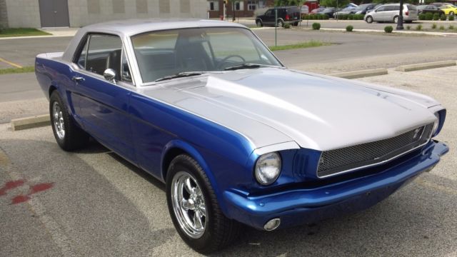 1965 Blue Ford Mustang Coupe