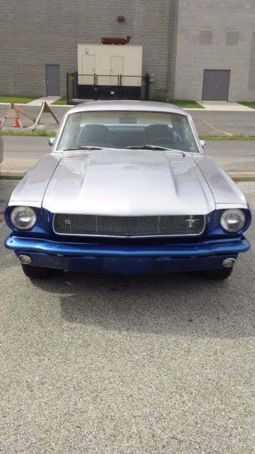 1965 Blue Ford Mustang Coupe