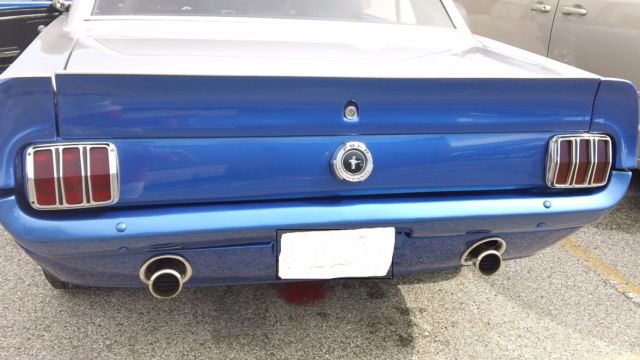1965 Blue Ford Mustang Coupe