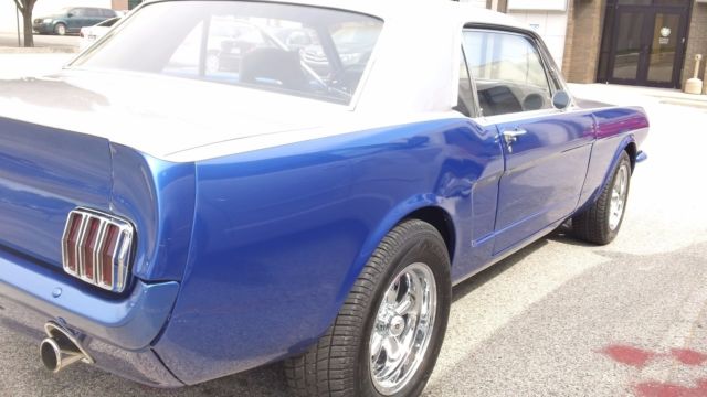 1965 Blue Ford Mustang Coupe