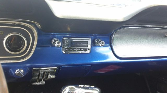 1965 Blue Ford Mustang Coupe