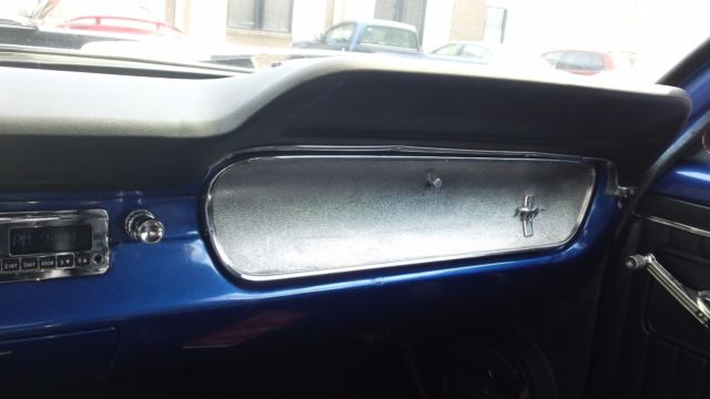 1965 Blue Ford Mustang Coupe