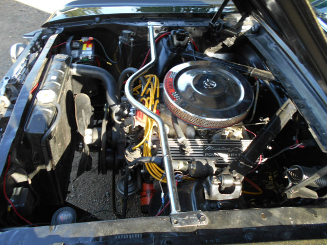 1965 Green black with flake Ford Mustang Coupe