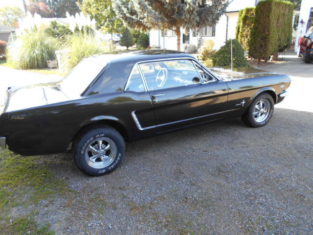 1965 Green black with flake Ford Mustang Coupe