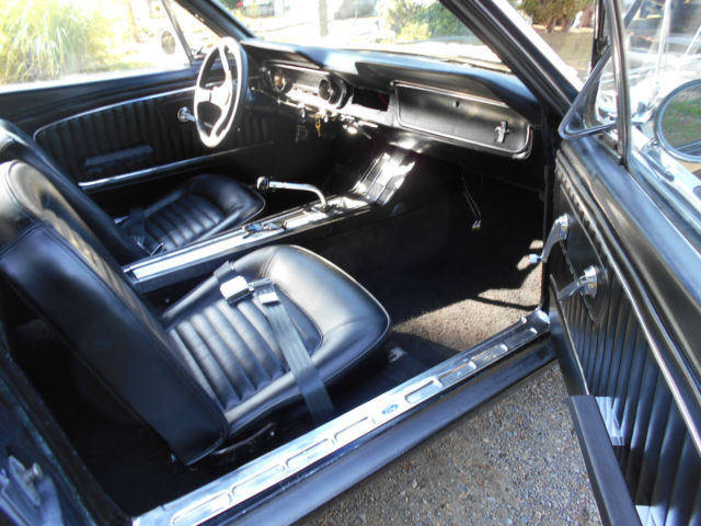 1965 Green black with flake Ford Mustang Coupe