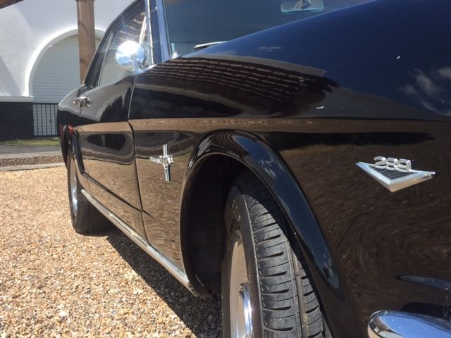 1965 Raven Black Ford Mustang Hard Top