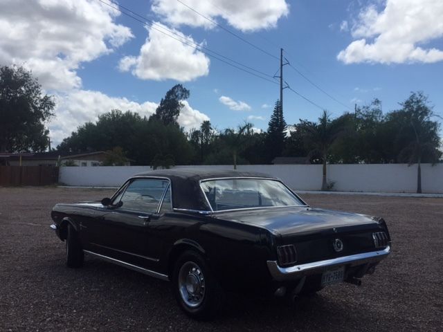 1965 Raven Black Ford Mustang Hard Top
