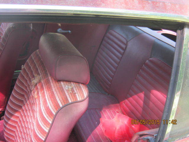 1965 red rust Ford Mustang