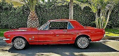 1965 Red Ford Mustang Coupe