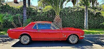 1965 Red Ford Mustang Coupe