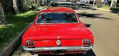 1965 Red Ford Mustang Coupe