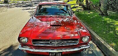 1965 Red Ford Mustang Coupe