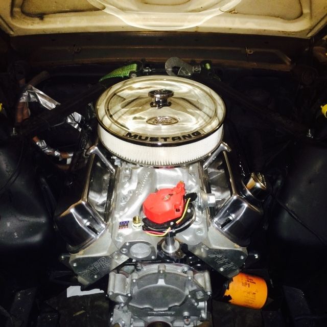 1965 White Ford Mustang Coupe