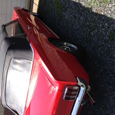1965 Red Ford Mustang Convertible