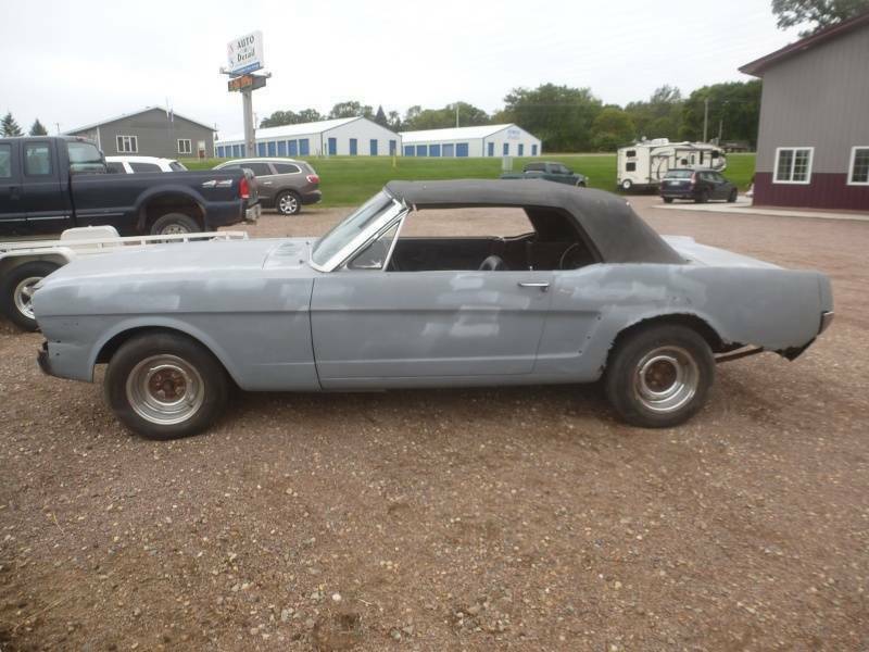 1965 Red Ford Mustang Convertible