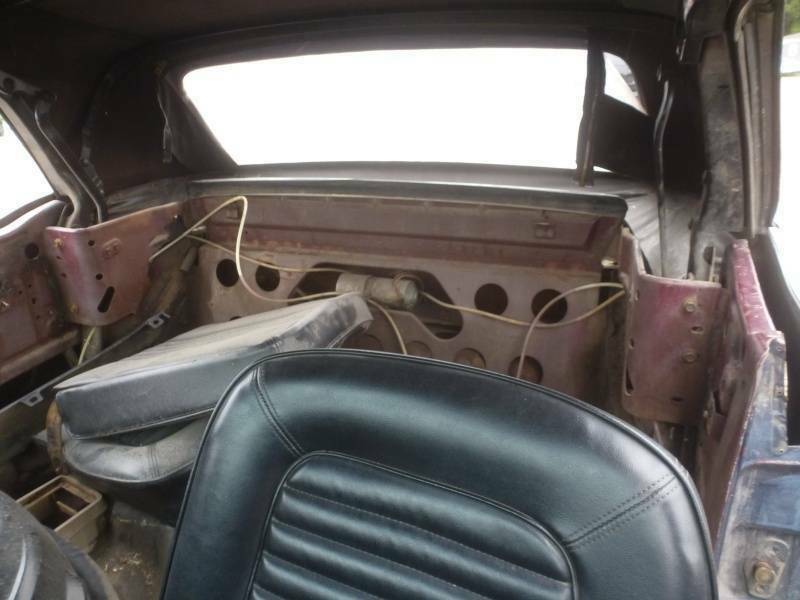 1965 Red Ford Mustang Convertible