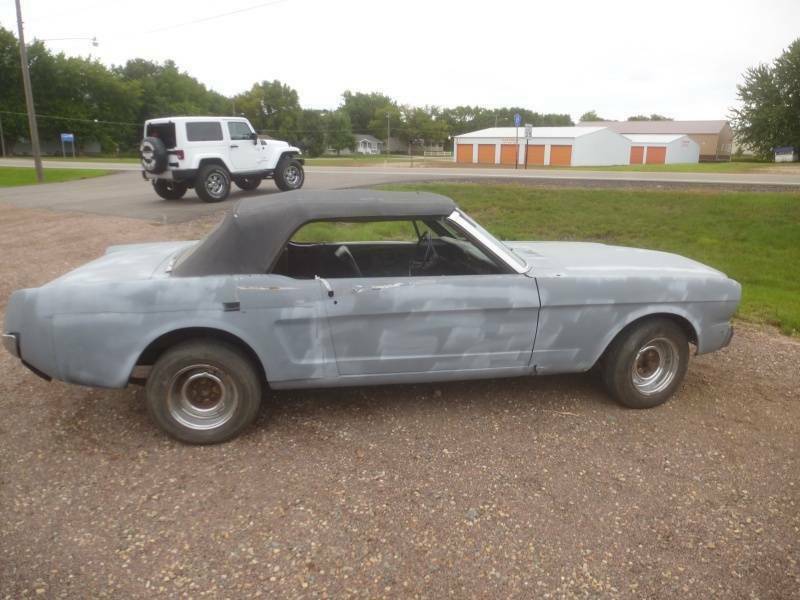 1965 Red Ford Mustang Convertible